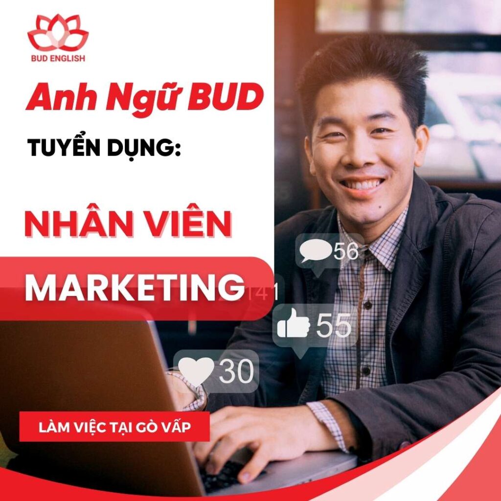 Anh Ngữ BUD Tuyển Dụng - Marketing