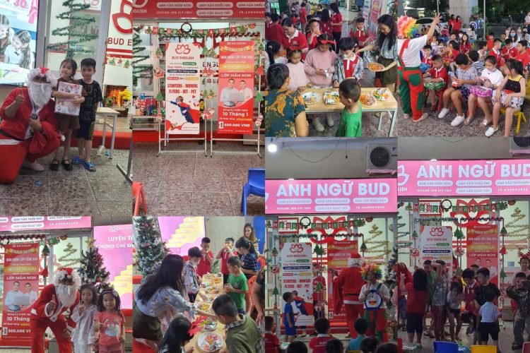 Anh Ngữ Bud tổ chức Noel 2022