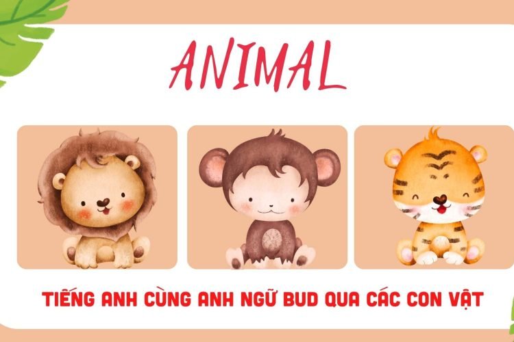 tiếng anh cùng ANH NGỮ BUD qua các con vật